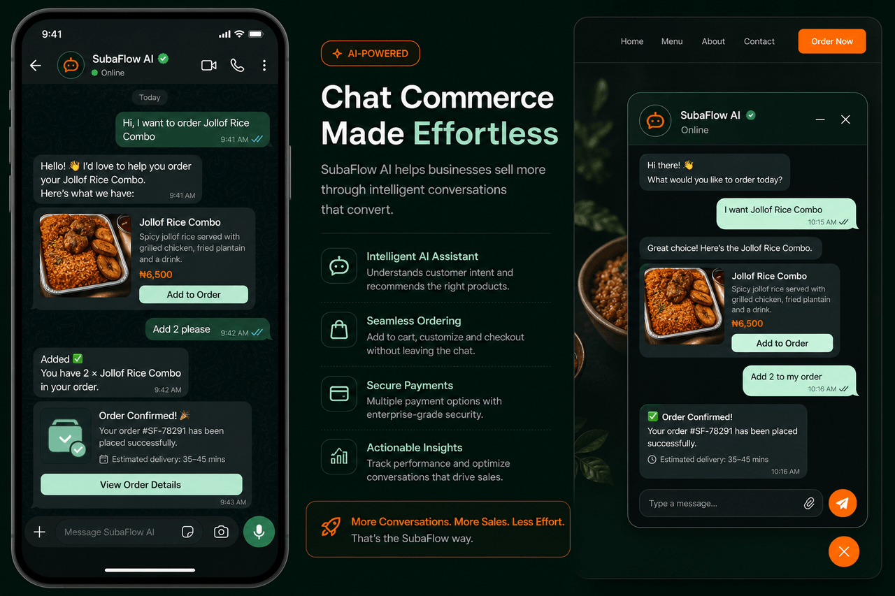 SubaPOS AI Agent preview